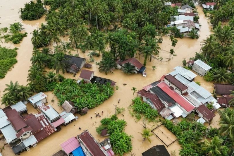 BPBD Nagan Raya Dirikan Tenda Darurat dan Dapur Umum untuk Korban Banjir Bandang