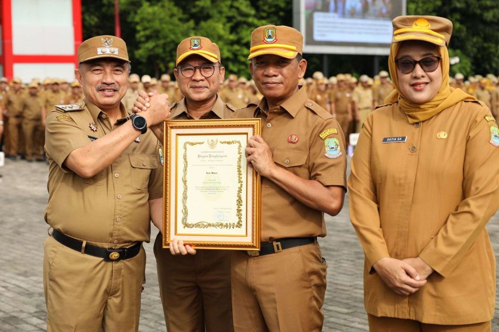 Pemkot Bekasi Raih Penghargaan Nasional Berkat Penurunan Stunting di Bawah 14 Persen