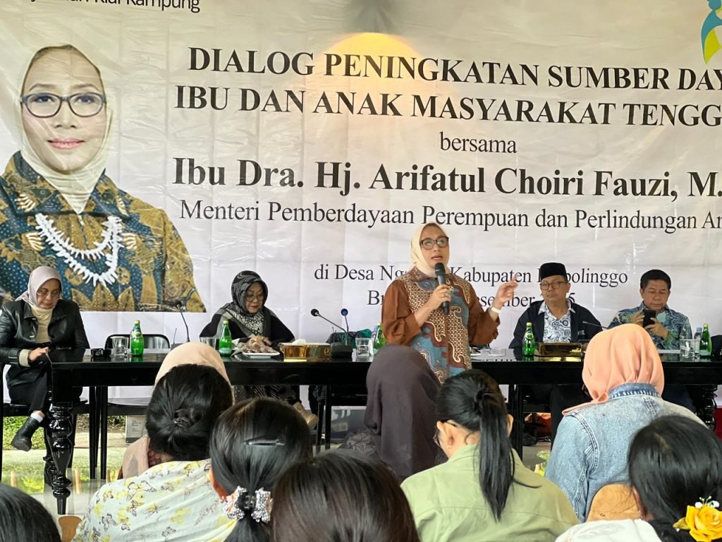 Menteri PPPA Kunjungi Probolinggo, Dengarkan Aspirasi Perempuan Suku Tengger