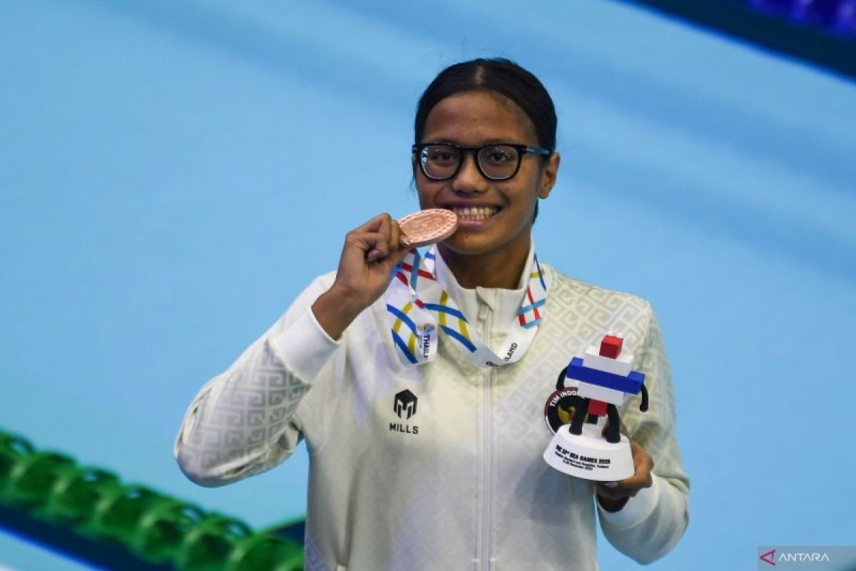 Debut Manis Adelia Chantika, Renang Indonesia Panen Medali di SEA Games 2025