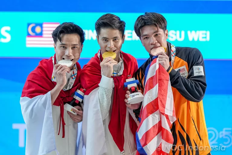 Tim Wushu Indonesia Capai Target Emas SEA Games 2025
