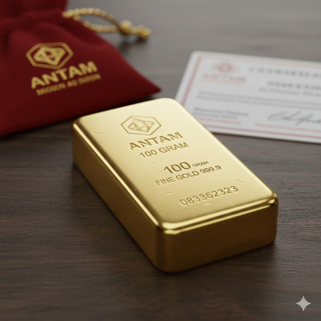 Update Harga Emas Antam: Buyback Naik, Harga Pecahan Mulai 0,5 Gram hingga 1 Kg