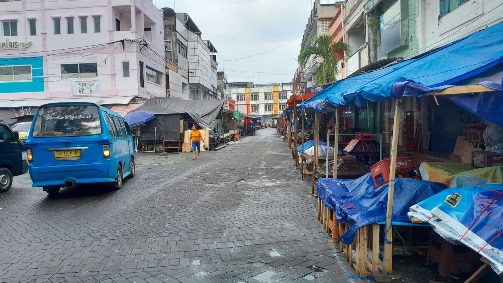 Viral Kericuhan PKL di Pasar 45 Manado, Dua Terduga Pelaku Penganiayaan Diamankan Polisi