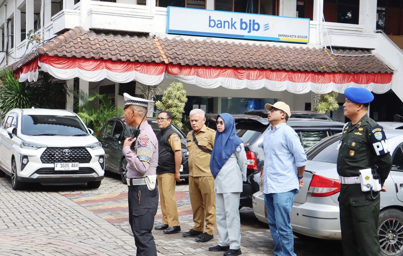 Jasa Raharja Bogor Berperan Aktif dalam Operasi Gabungan Bersama Tim Pembina Samsat Kota Bogor di Jalan Pemuda Kota Bogor