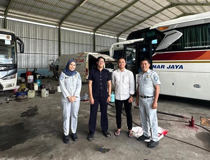 Pererat Hubungan Kemitraan serta Tingkatkan Sinergi Layanan, Jasa Raharja Kanwil Kaltim Laksanakan CRM ke PO Sinar Jaya