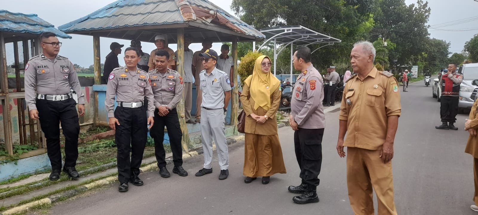 Jasa Raharja Karawang Hadiri Asistensi Kampung Tertib Lalu Lintas Di Desa Pasirtanjung