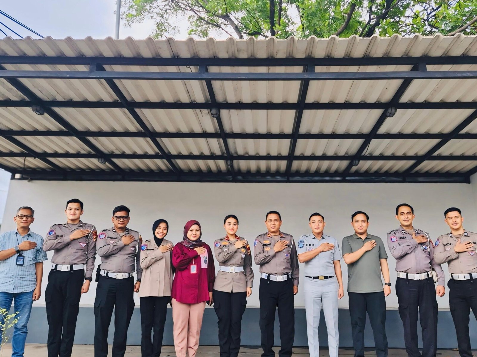 Jasa Raharja Rapat Forum Lalu Lintas & Angkutan Jalan (FLLAJ) Bersama Polres Metro Bekasi Kota Mengawal Keselamatan di Jalan Raya