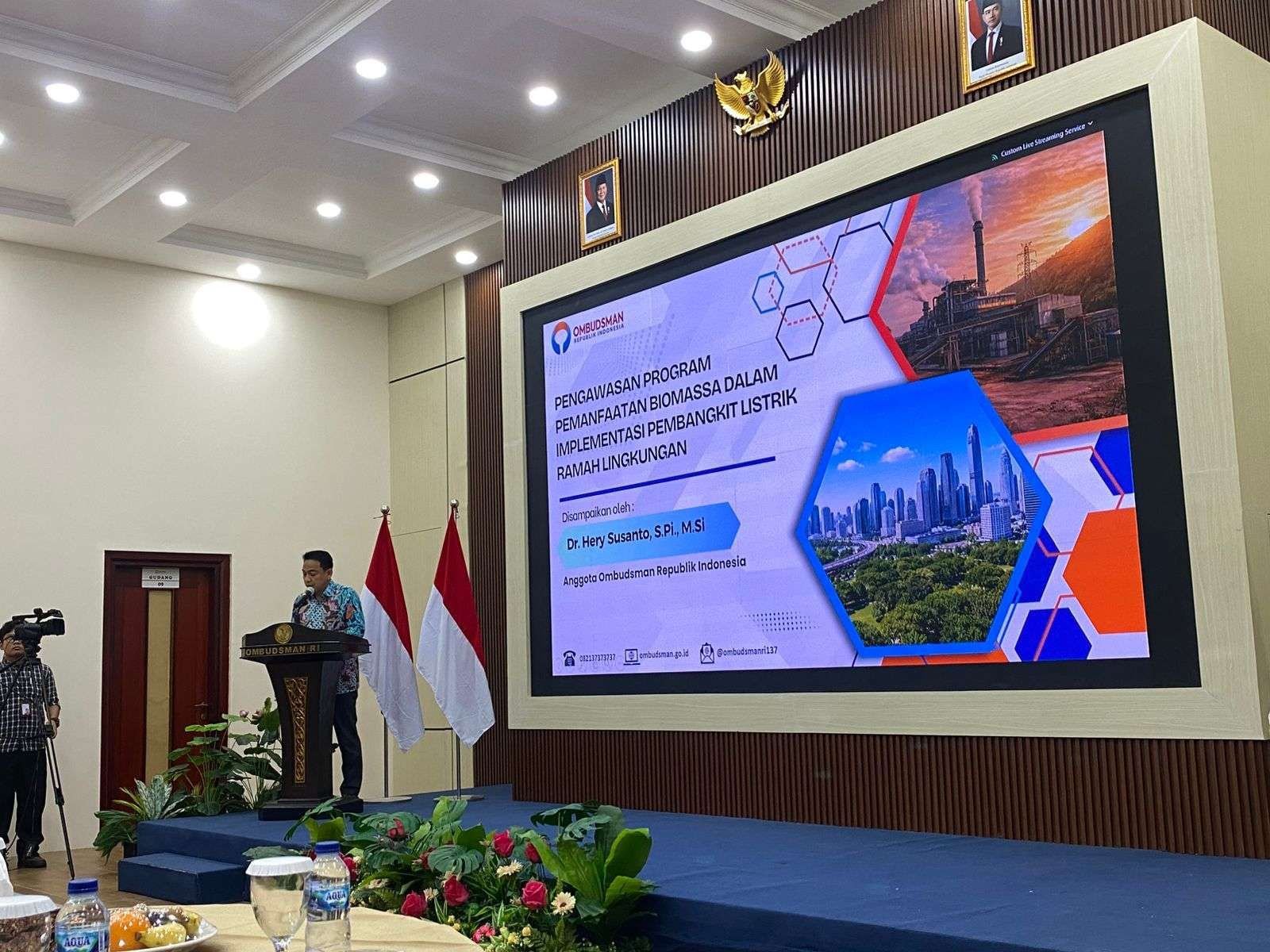 Menuju NZE 2060, Ombudsman Soroti Standarisasi Tata Kelola Biomassa Nasional