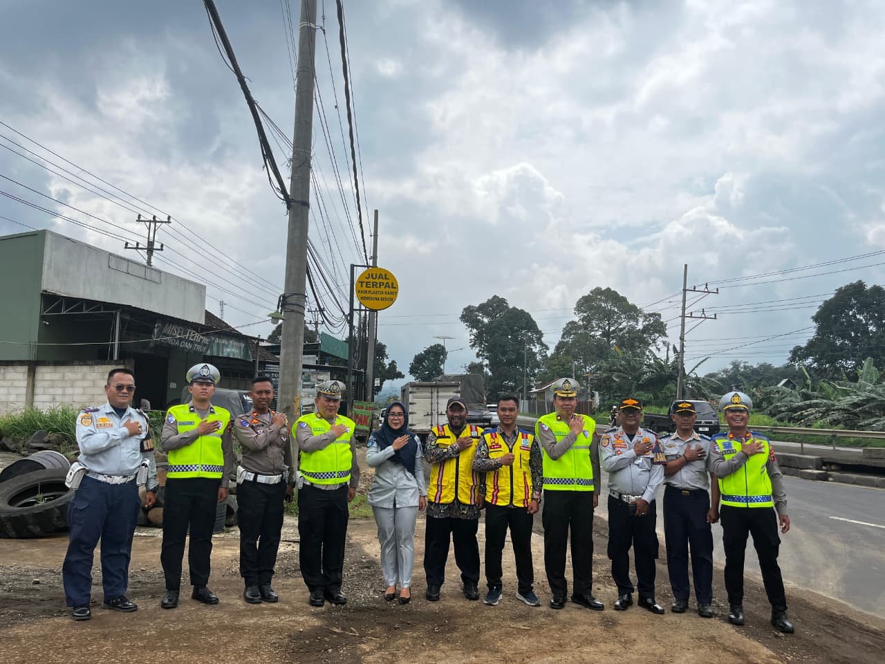 Jasa Raharja Pekalongan Petakan Titik Rawan Bencana di Kabupaten Batang