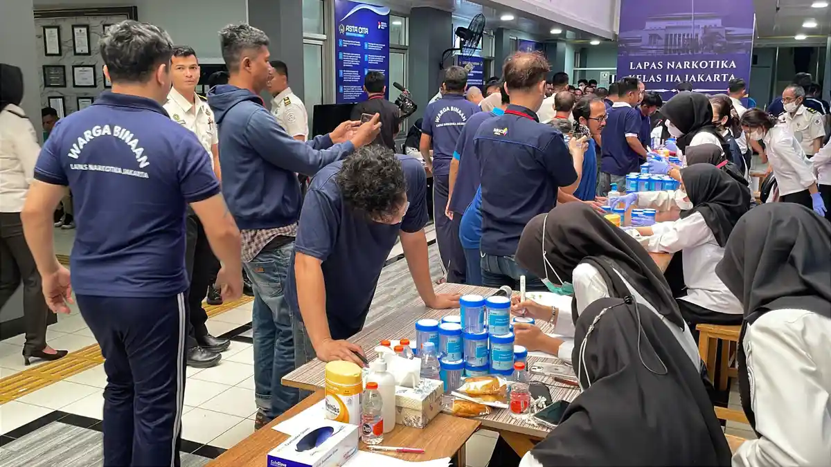 Kemenimipas Tegaskan Zero Narkoba di Lapas Lewat Tes Urin Massal