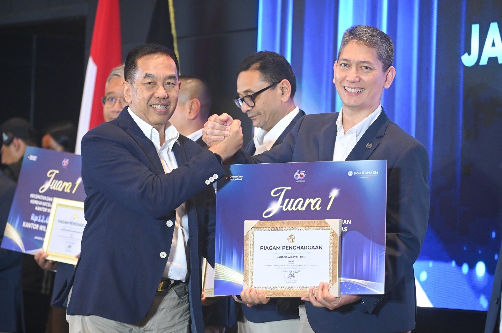 Jasa Raharja Kantor Wilayah Bali Raih Sejumlah Penghargaan pada JR Summit 2026 di Jakarta