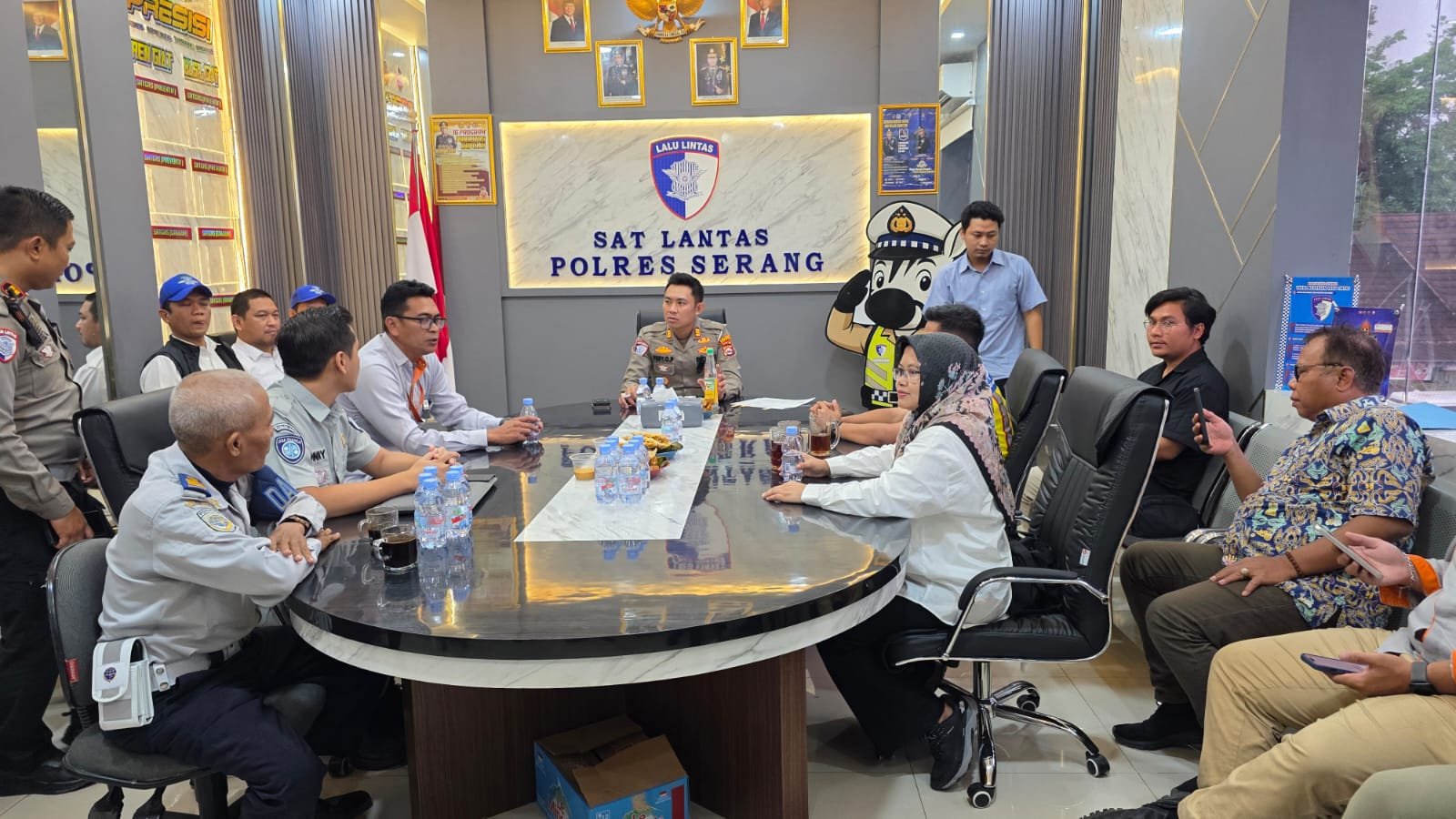 Forum Lalu Lintas dan Angkutan Jalan Polres Serang Matangkan Persiapan Operasi Ketupat Lebaran 2026