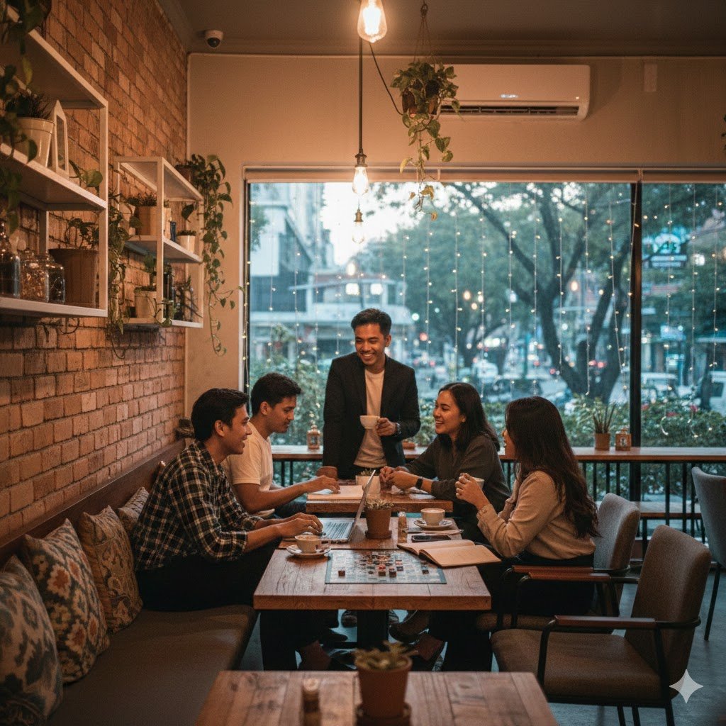 Ngopi Sekalian Kulineran, Spot Viral di Sekitar Cafe Cibinong Bikin Anak Muda Betah Nongkrong