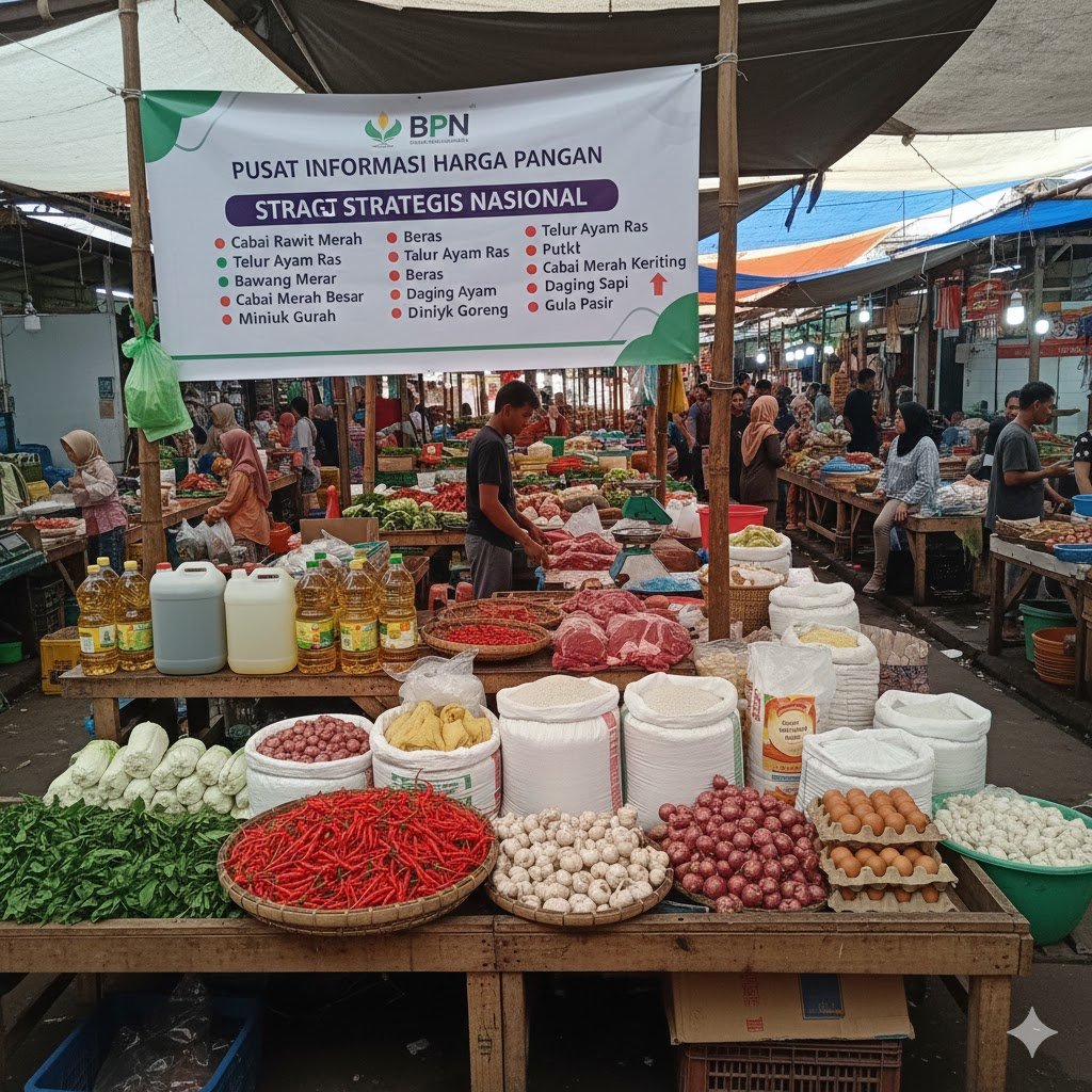 Update Harga Pangan: Cabai Rawit Rp50.300/kg, Minyak Goreng Rp19.200–23.300/liter