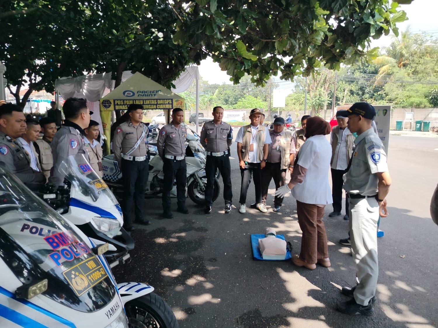 Perkuat Respons Cepat Penanganan Kecelakaan, Jasa Raharja Sukabumi Gelar Pelatihan PPGD di Cianjur