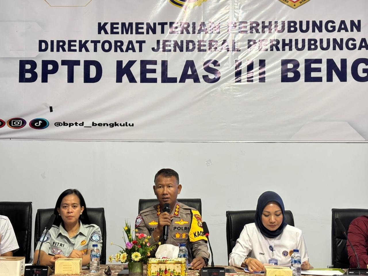 Jasa Raharja Bengkulu Dukung Keselamatan Lalu Lintas melalui Forum FLLAJ