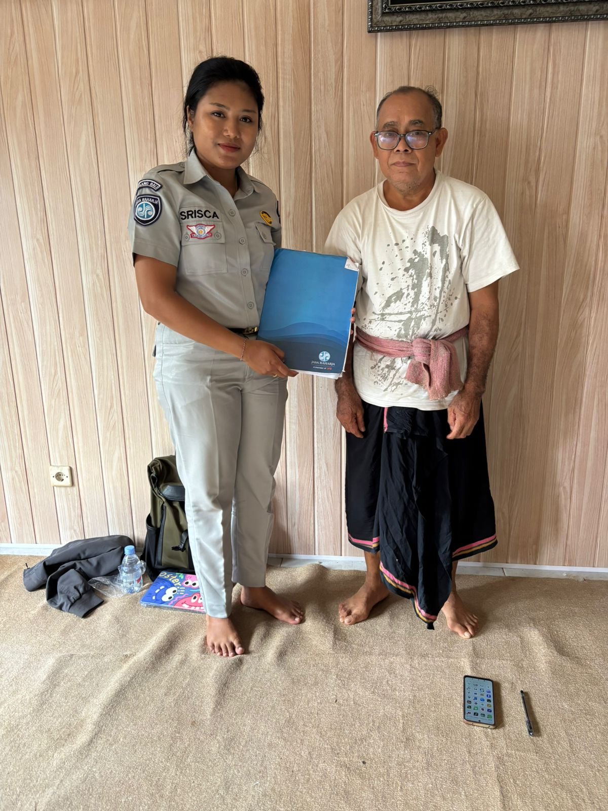 Jasa Raharja Wilayah Bali Gerak Cepat Lakukan Survey Ahli Waris Korban Laka Lantas di Jalan Pelabuhan Benoa