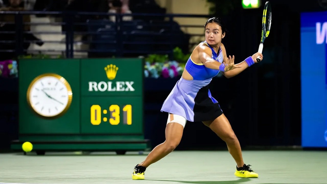 Hentikan Cirstea, Alexandra Eala Ukir Sejarah di WTA 1000 Dubai dan Tantang Gauff