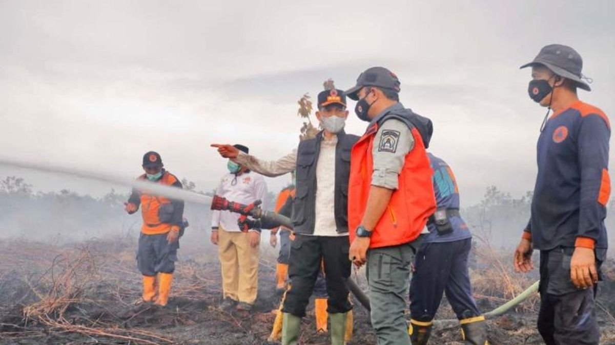 BPBD: Kebakaran Lahan di Aceh Barat Meluas Hingga 57,7 Hektare