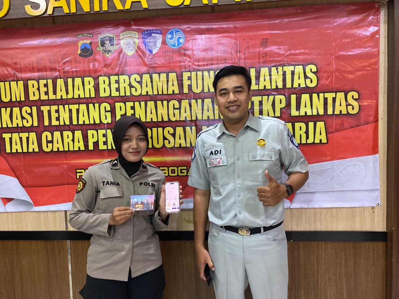 Tingkatkan Respons Penanganan Laka Lantas, Jasa Raharja Purwodadi dan Polres Grobogan Gelar Forum Belajar Bersama
