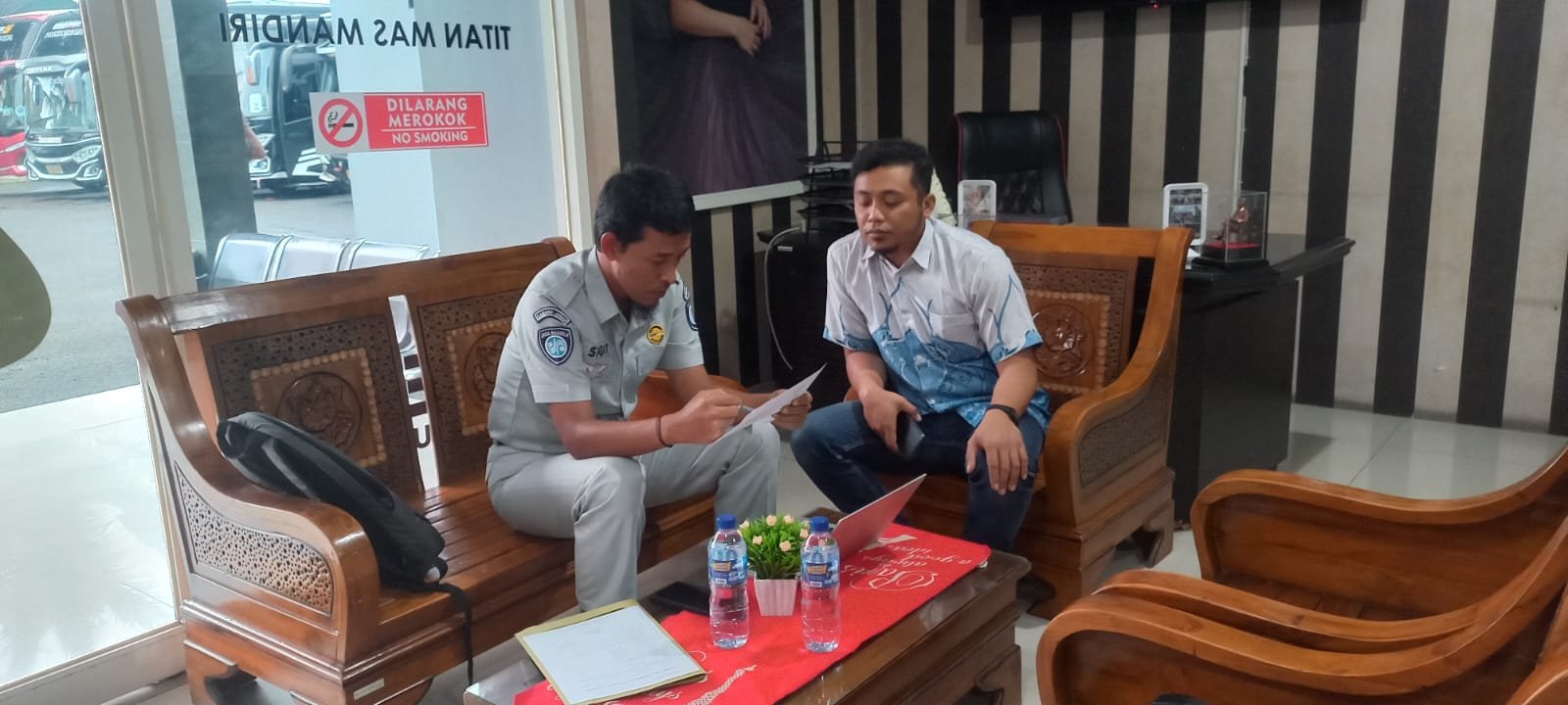 Jasa Raharja Cabang Sukabumi Lakukan CRM di Perusahaan Otobus  Kabupaten Cianjur