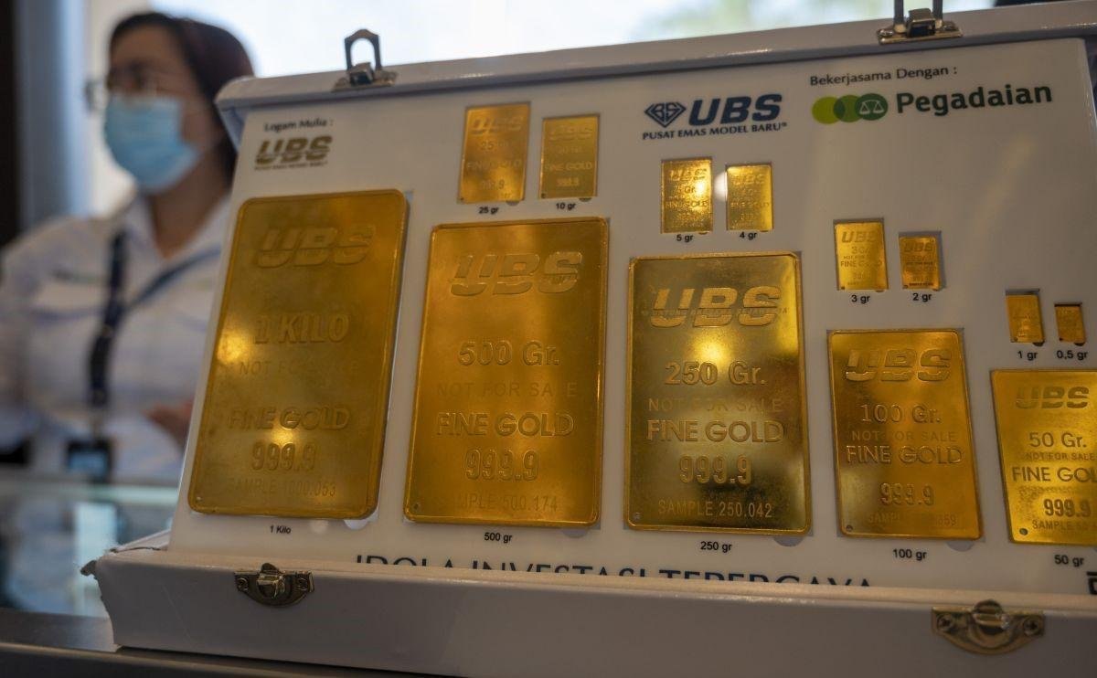 Harga Emas UBS dan Galeri24 di Pegadaian Senin Pagi Stabil