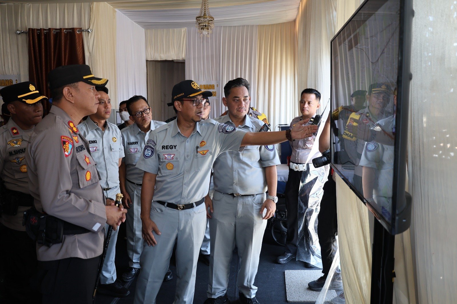 Pastikan Kesiapan Layanan Terpadu, Kepala Kanwil Jasa Raharja DIY Tinjau Posyanter