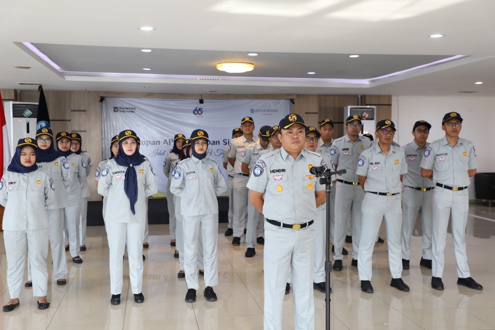 Apel Penutupan PAM Lebaran, Jasa Raharja Kanwil Jawa Barat Teguhkan Komitmen Melayani Sepenuh Hati