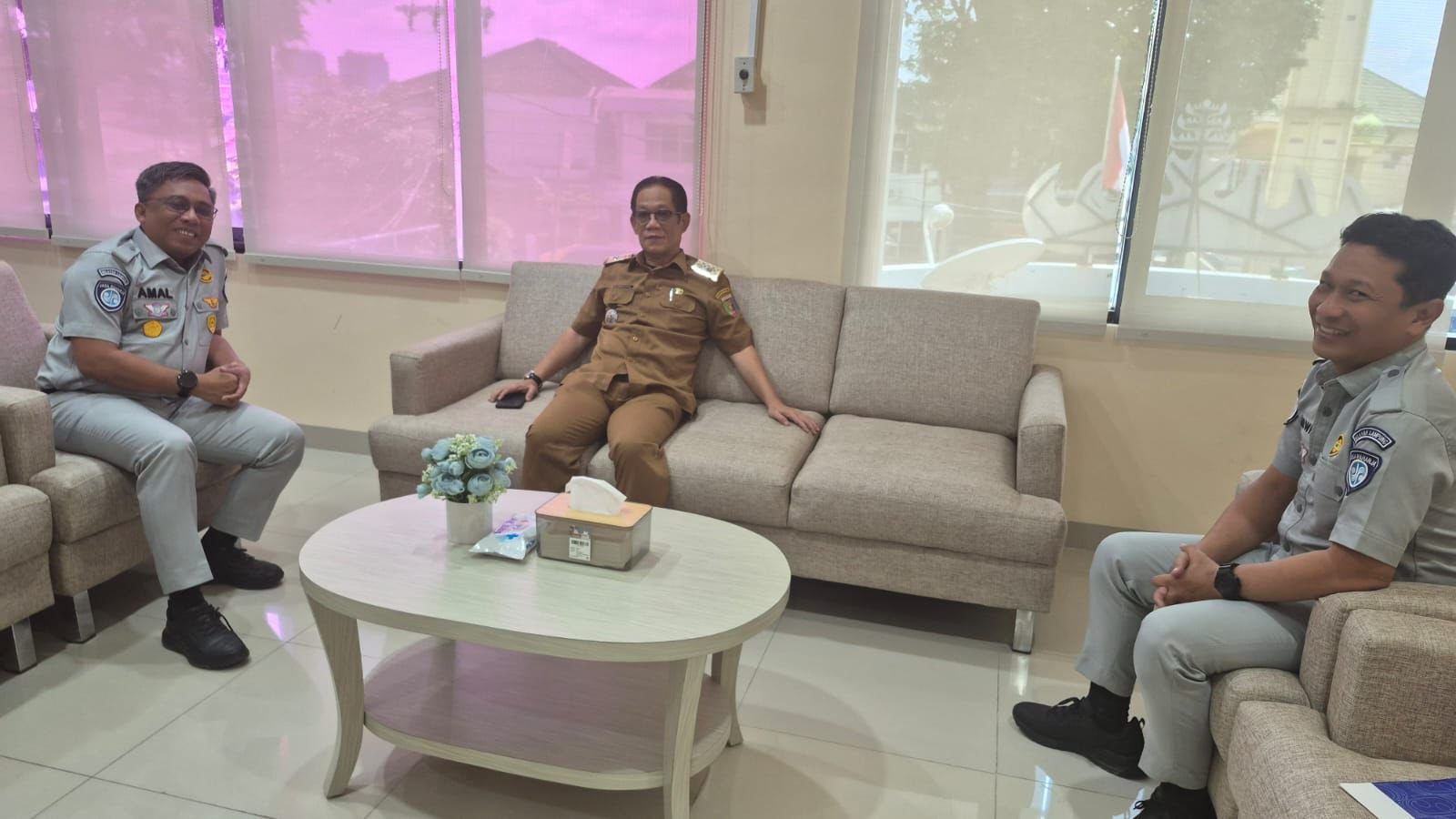 Jasa Raharja Terima Kunjungan Bapenda dan Humas Polda Lampung, Perkuat Sinergi Antar Instansi