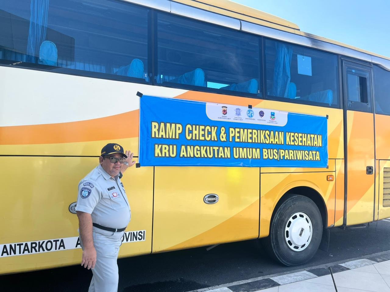 PT Jasa Raharja Hadir dalam Kegiatan Pelaksanaan Ramp Check di Terminal Tipe A Garut