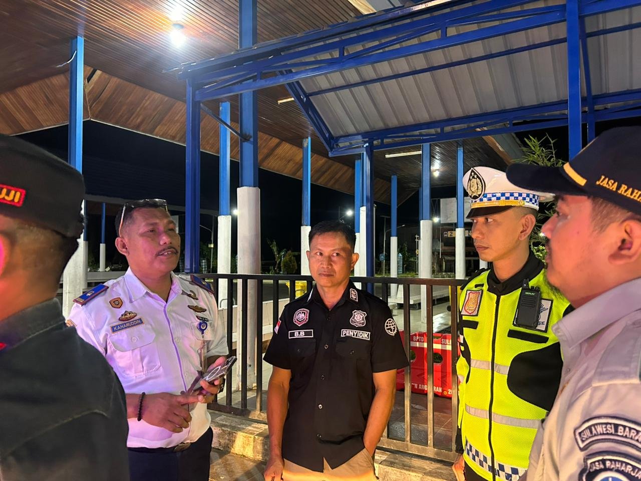Disiplin di Jalan, Lindungi Sesama : Jasa Raharja Cabang Mamuju Laksanakan Rampcheck Kendaraan di Terminal Simbuang Jelang Mudik Lebaran 2026