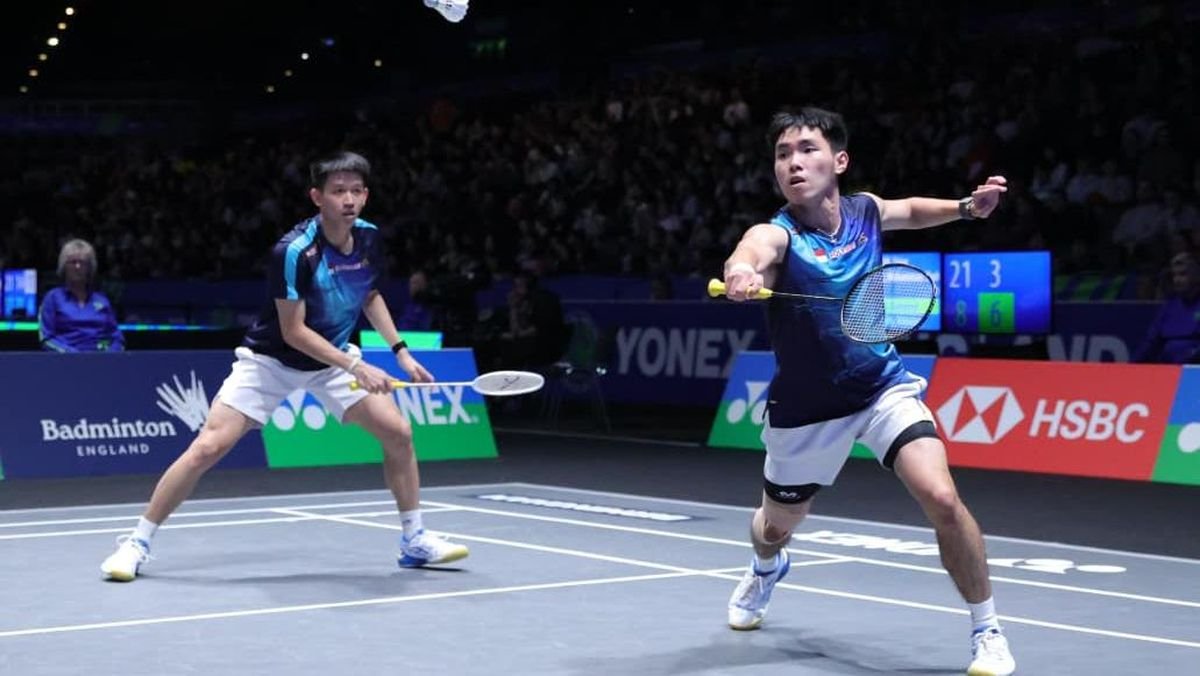 Raymond/Joaquin Singkirkan Fajar/Fikri, Lolos ke Perempat Final All England 2026