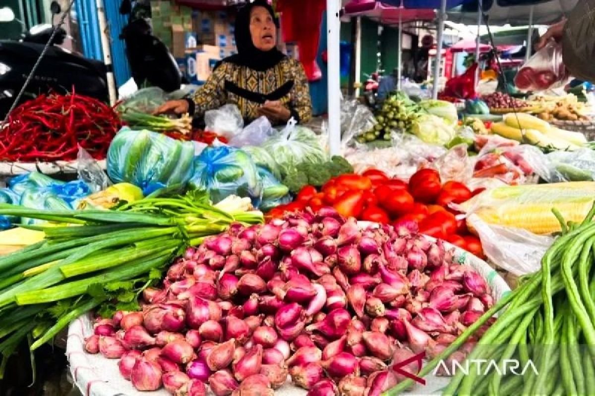 Harga Bawang Merah Rp46.900/kg dan Cabai Rawit Rp83.850/kg Senin Pagi
