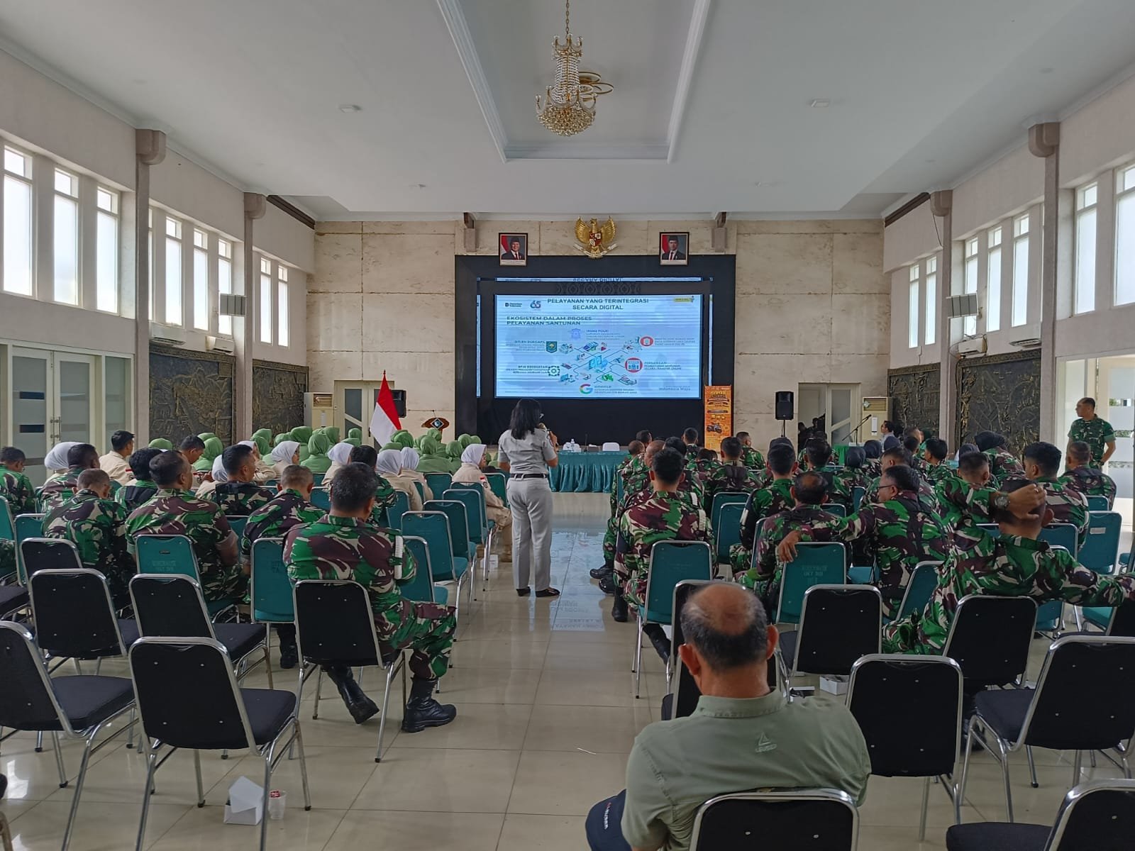 Wujudkan Berkendara Aman, Jasa Raharja Bogor Laksanakan Sosialisasi Safety Riding dan PPGD di Makorem 061/Sk