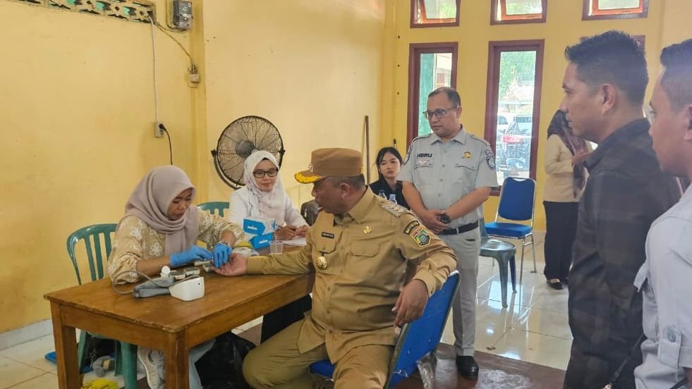 Gelar PPGD dan Layanan Pemeriksaan Kesehatan Gratis di Seputih Raman, Dorong Peran Aparatur Desa Tekan Angka Kecelakaan
