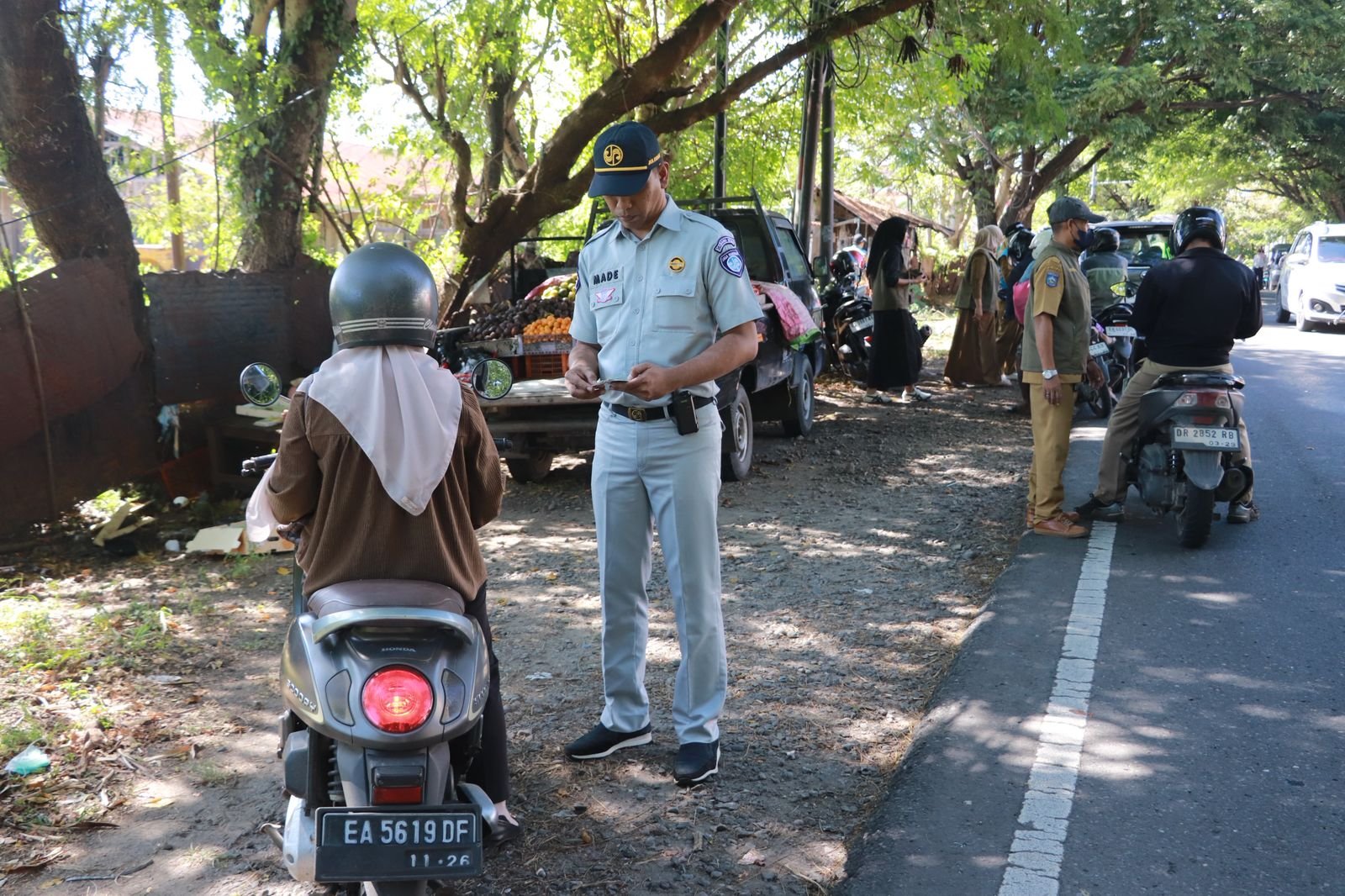 Sinergi Jasa Raharja Sumbawa dalam Operasi Gabungan, Tingkatkan Kepatuhan Pajak Kendaraan