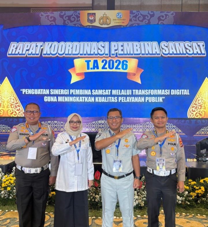 Kepala Jasa Raharja Kanwil NTB Hadiri Rakor Pembina Samsat Tingkat Nasional 2026
