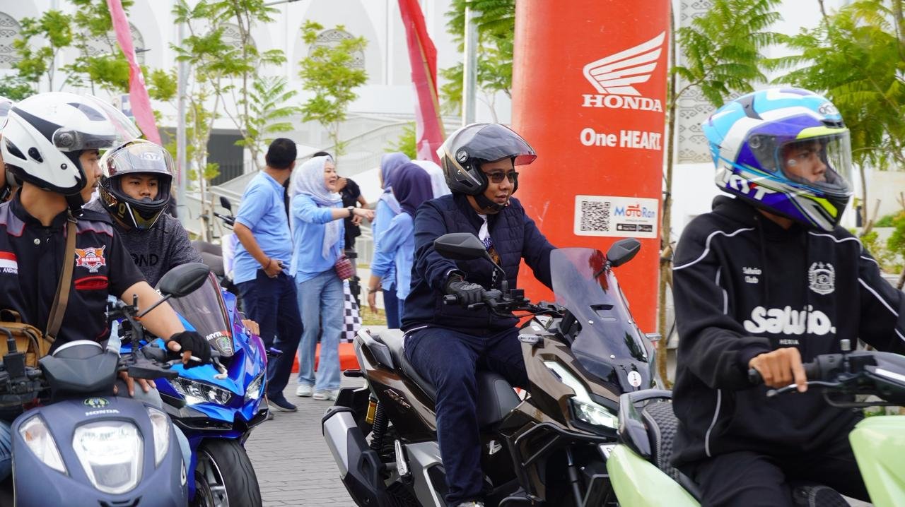 Jasa Raharja Lampung Hadir dalam Safety Riding dan Sunmori Pemprov Lampung, Perkuat Edukasi Keselamatan dan Layanan Publik
