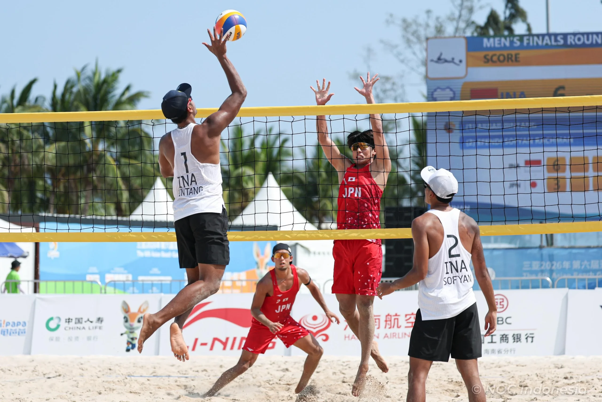 Bintang/Sofyan Tembus Perempat Final Asian Beach Games 2026