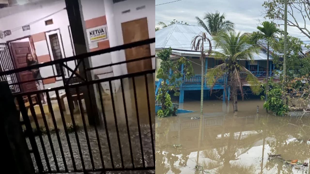 Cuaca Ekstrem, Ratusan Rumah di Kota Bengkulu Terendam Banjir Setinggi 1 Meter