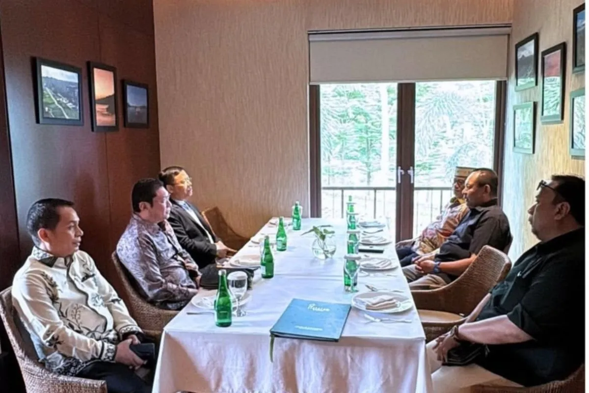 Gubernur Gorontalo Gusnar Ismail dan Ketum PPP Bahas Pengembangan Potensi Daerah