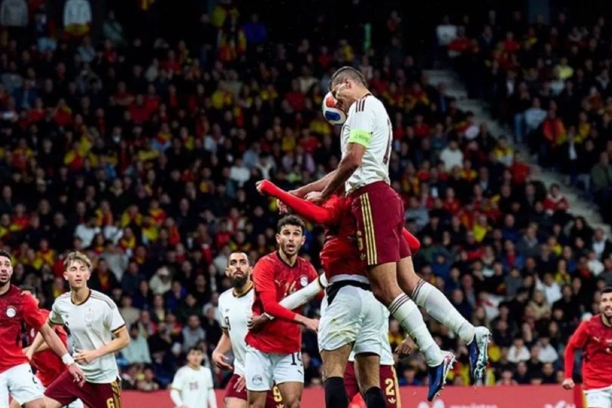 Hasil Spanyol vs Mesir: La Roja Ditahan Imbang 10 Pemain