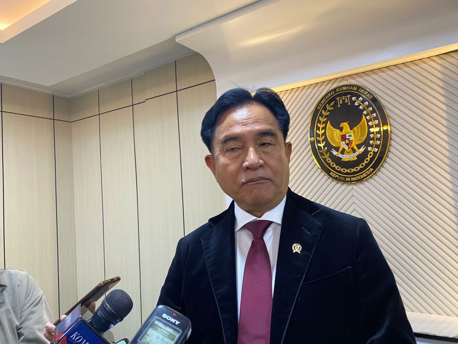 Menko Yusril Dorong Penguatan Polri sebagai Pilar Keadilan Nasional