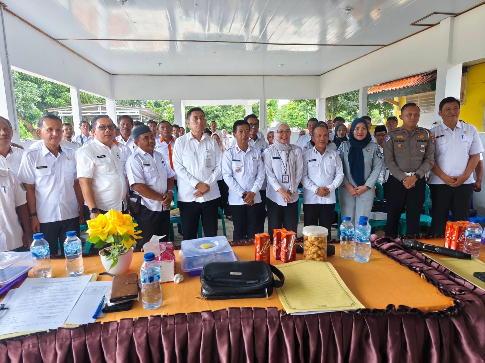 Penyerahan Surat Tagihan PBB dan Tunggakan PKB-SWDKLLJ, Dorong Peningkatan Pendapatan Daerah di Lampung Tengah