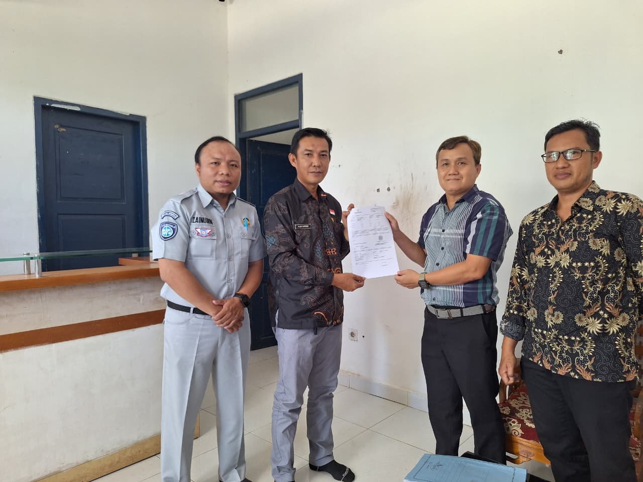 Jasa Raharja Bengkulu Bersama UPTD Samsat Kaur Intensifkan Penagihan PKB melalui SIGAP Instansi di PT Ciptamas Bumi Selaras