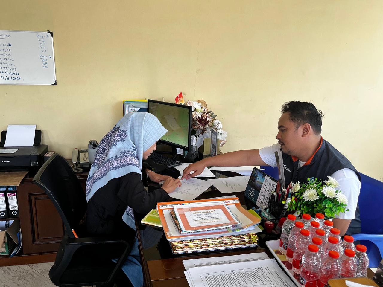 Samsat Metro dan Gunung Sugih Intensifkan CRM dan DTD, Sasar PO dan Pemilik Bus Perorangan