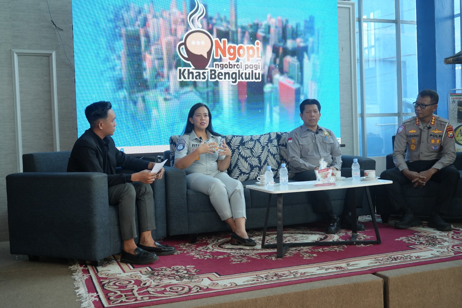 Jasa Raharja Bengkulu Hadiri Talkshow BETV Bahas Pemutihan Pajak dan Keselamatan Berlalu Lintas