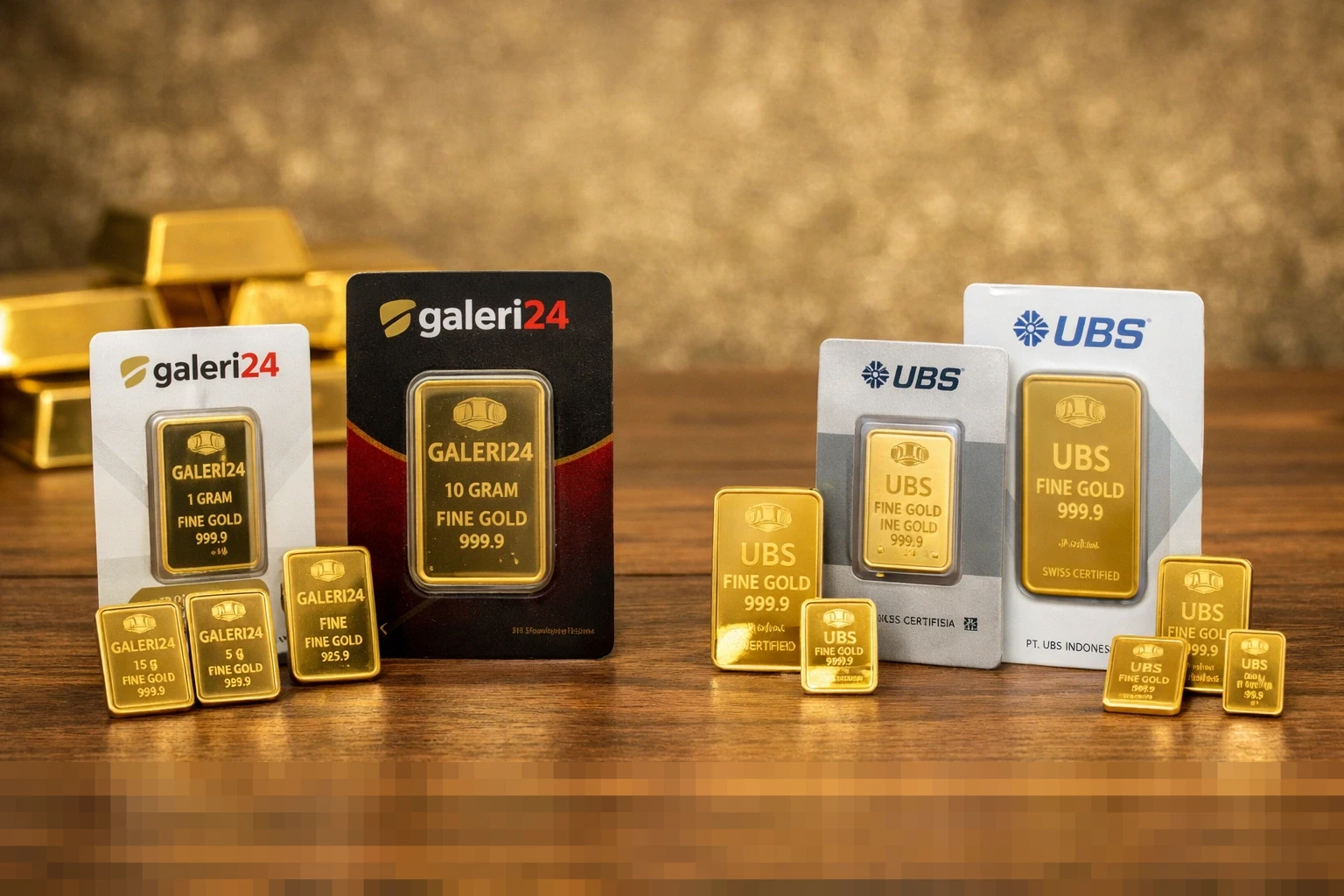 Harga Emas Hari Ini 11 April 2026: Antam, UBS, dan Galeri24 Kompak Naik di Pegadaian