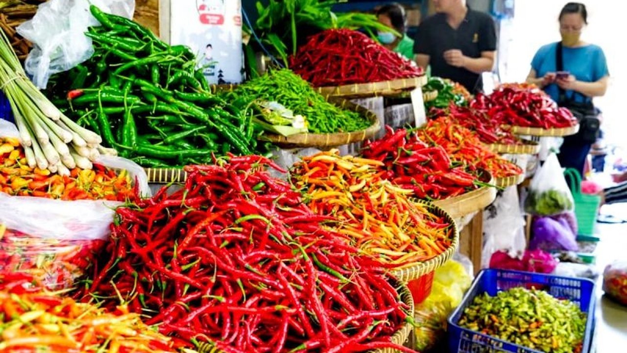 PIHPS Catat Harga Cabai Rawit Rp78 Ribu/kg, Ini Rincian Pangan Lainnya