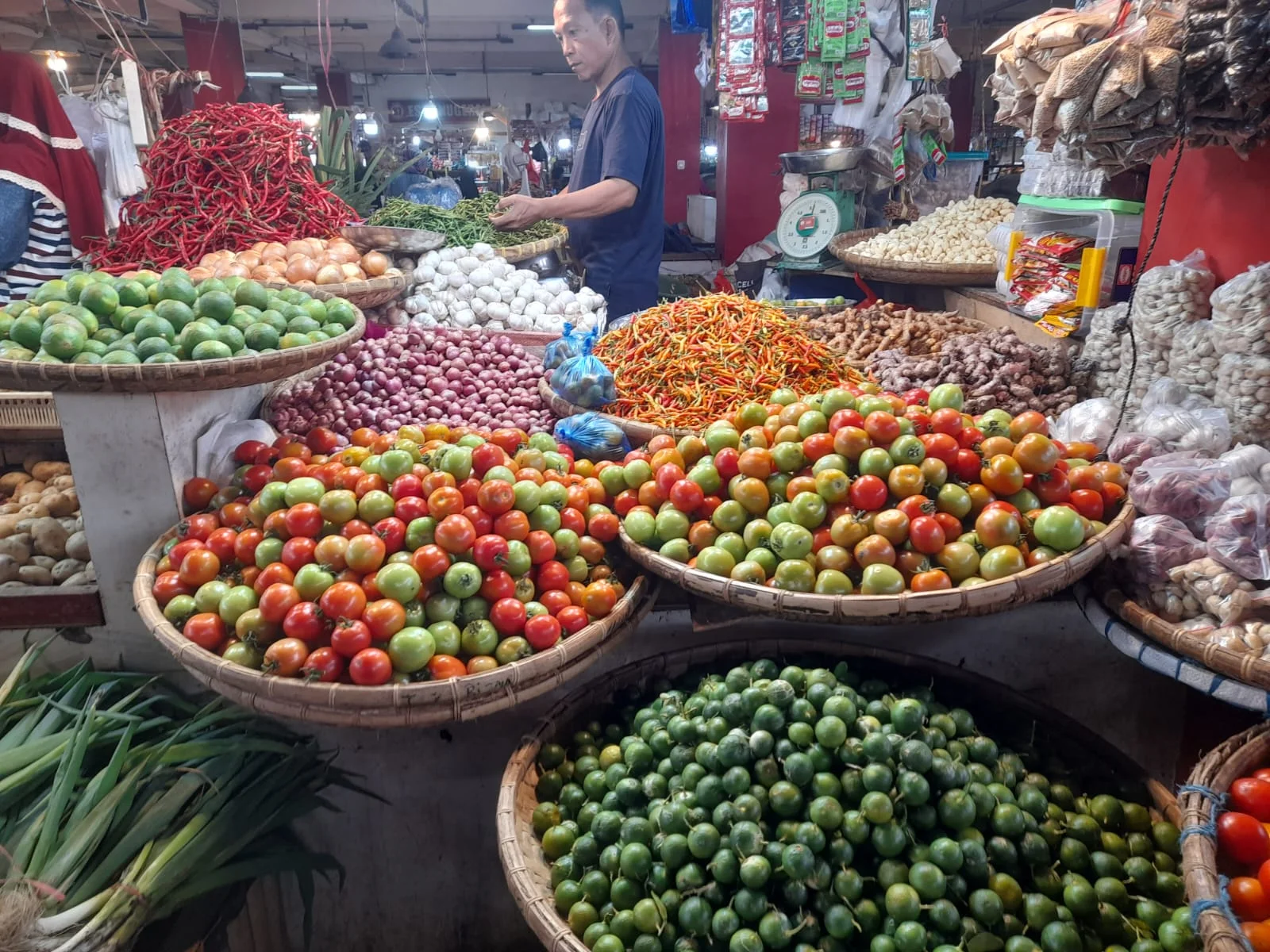 Update Harga Pangan Nasional: Cabai Rawit Masih Tinggi, Telur Stabil
